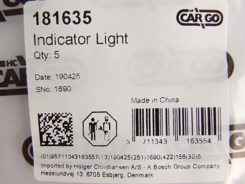Kontrolna lampa led 12v zuta - metalna