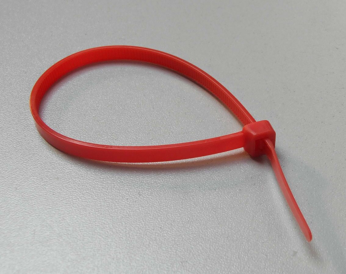 Plasticna vezica 4.8x190mm crvena