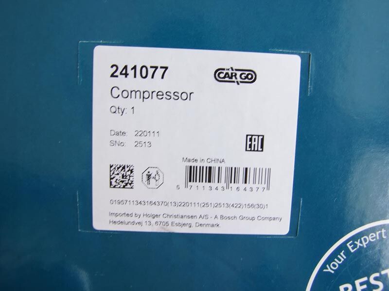 Kompresor klime sanden sd7h15 24v scania