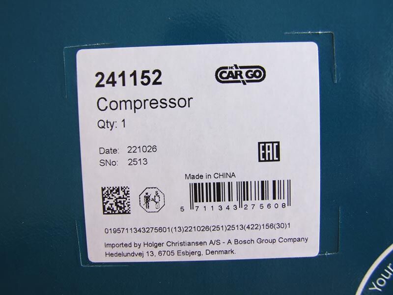Kompresor klime sanden sd7h15 24v renault