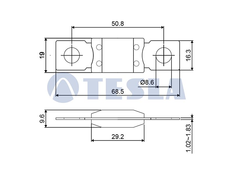 Osigurac mega 192051  150amp