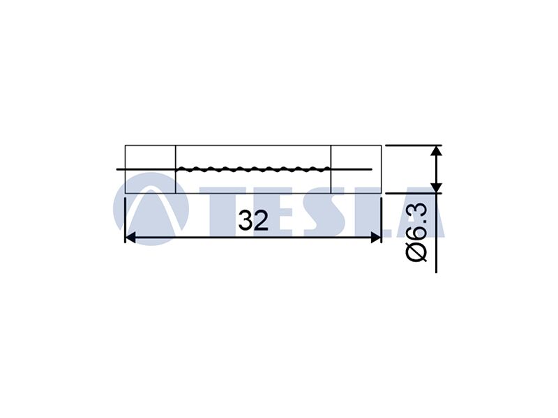 Osigurac stakleni 190274  20amp 32v  32x6.3mm bf632/20az