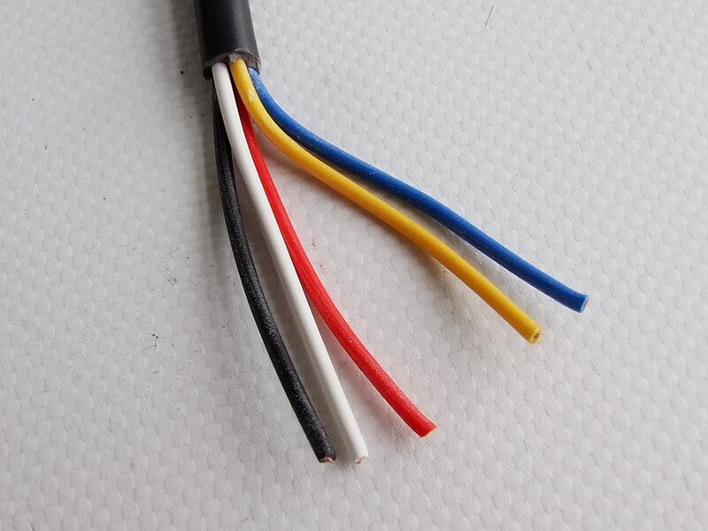 Konektor stop lampe zuti  5p sa kabelom 