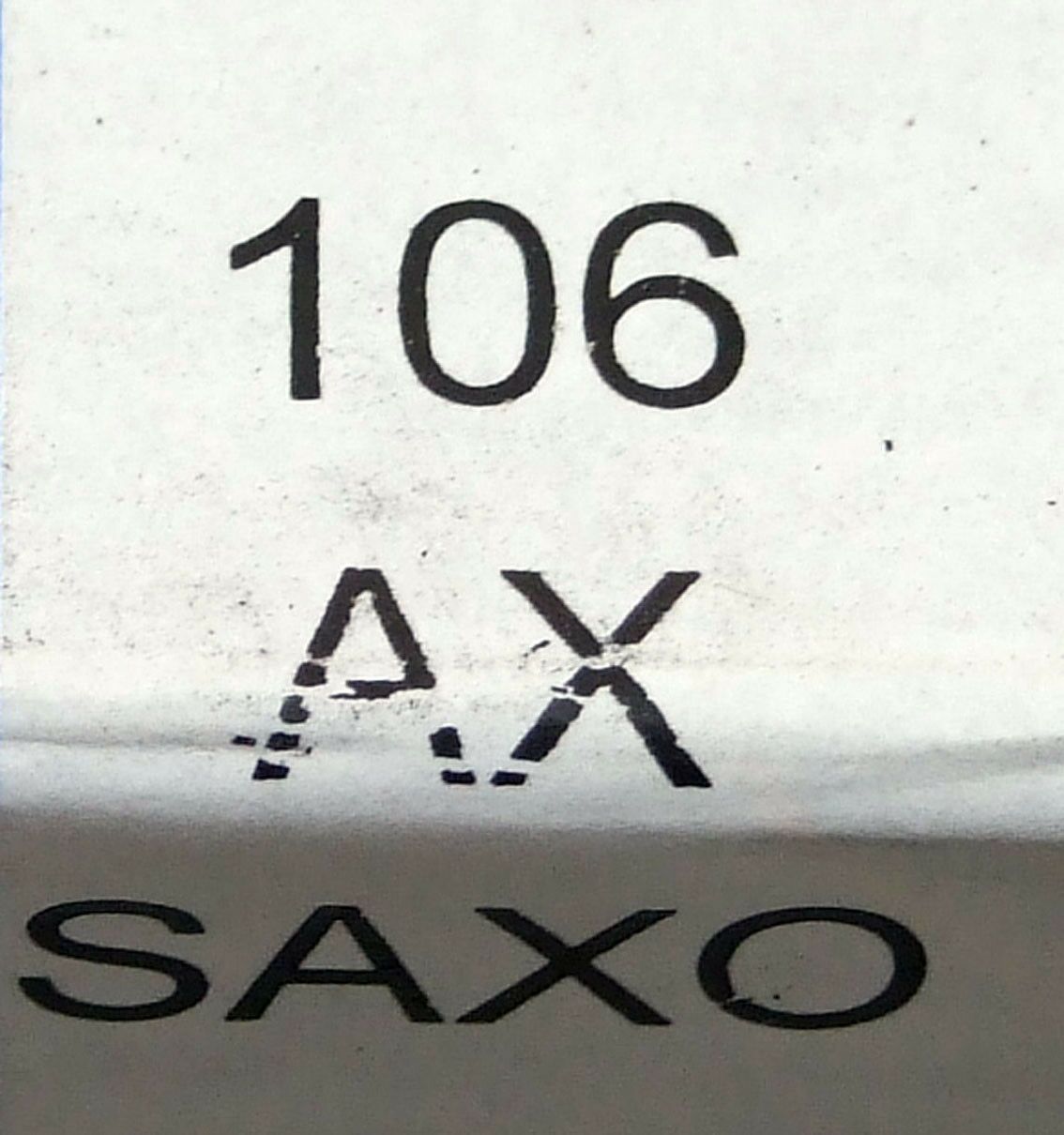 Tuljak l/d - saxo,ax,p106