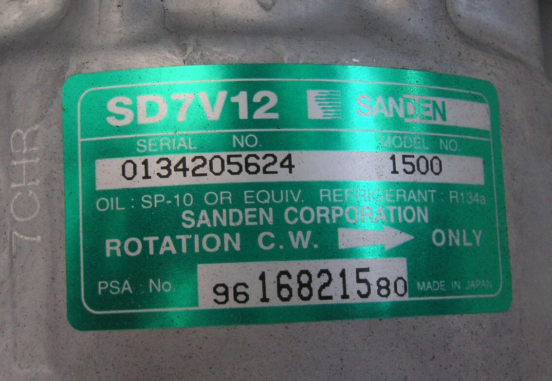 Kompresor 240010 sanden citroen, peugeot 306 `96-