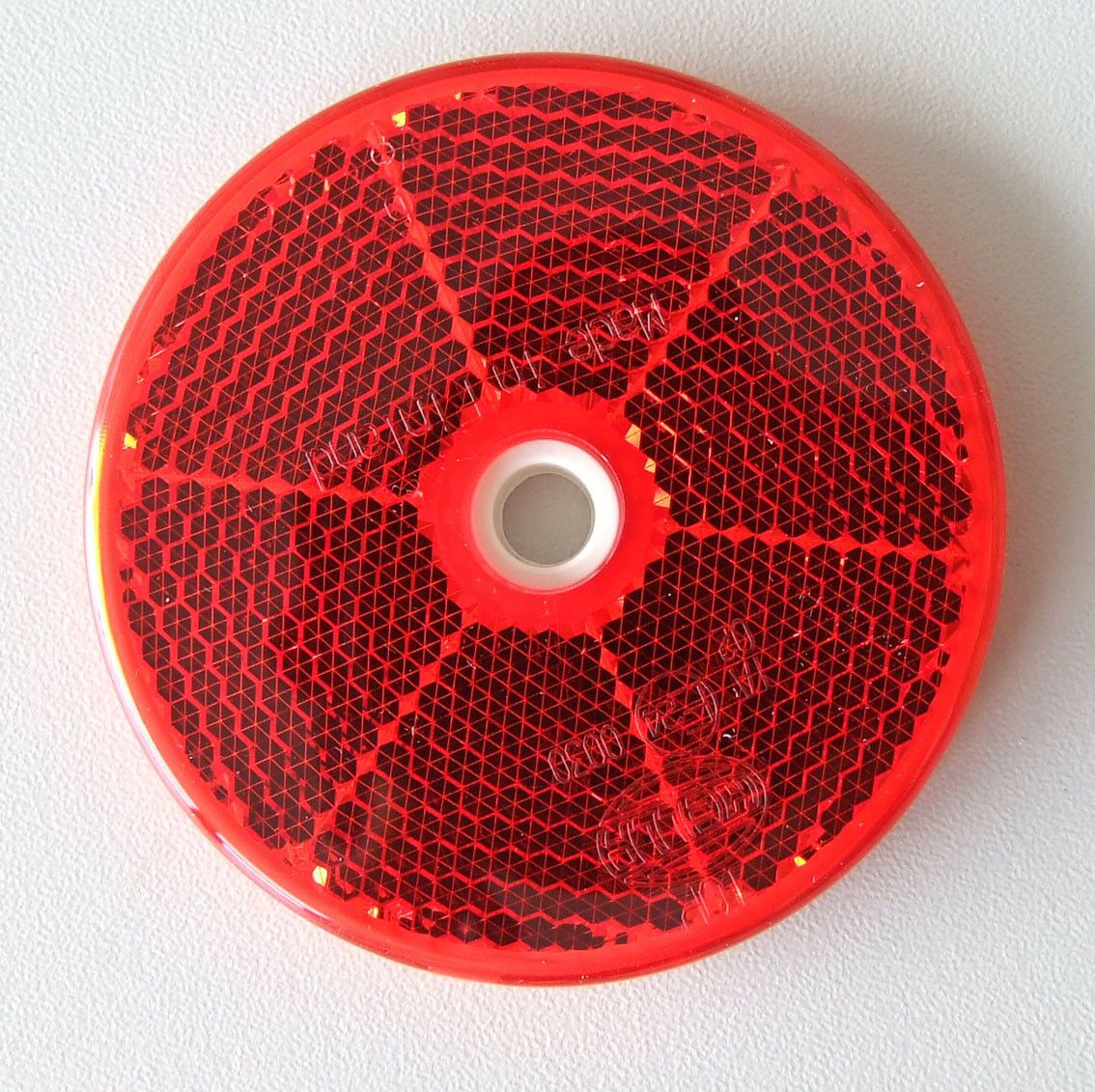 Katadiopter crveni okrugli fi60