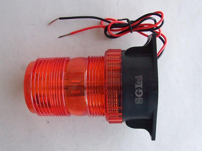 Rotaciona lampa led 10-100v zuta