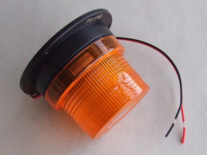 Rotaciona lampa led 10-110v zuta