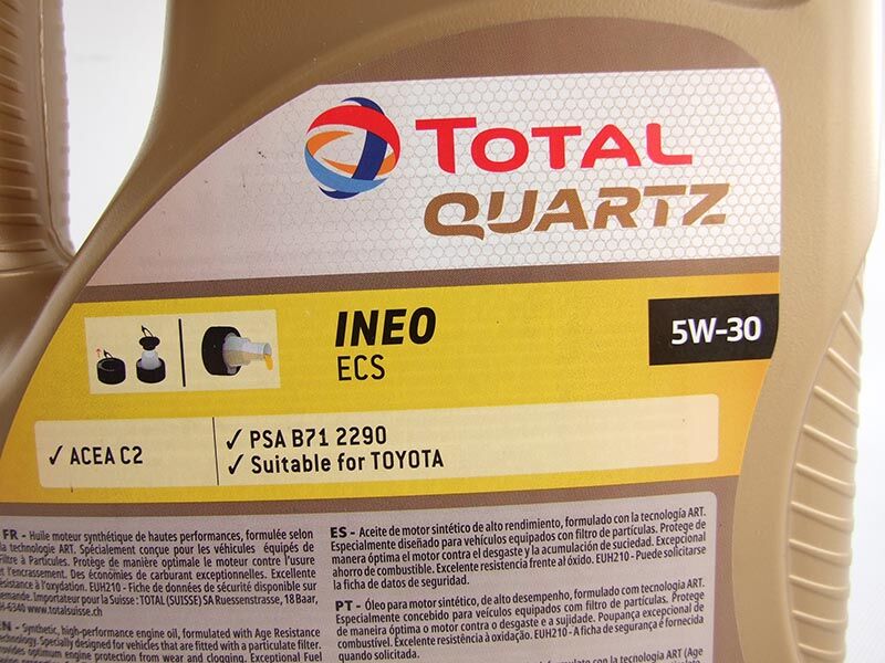 Ulje total quartz ineo ecs 5w30 4/1l